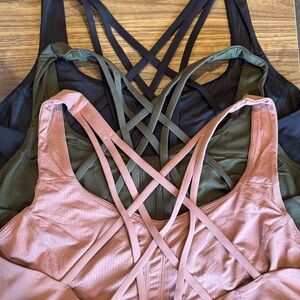 Lululemon Free to Be Serene c/d cup Bundle of 3